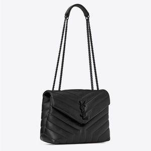 SMALL LOULOU IN QUILTED LEATHER